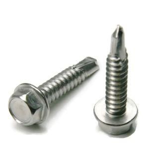 DIN7504K Hex Head Self Tapping Screw, Self Drilling Screw, Hex Head Wood Screw