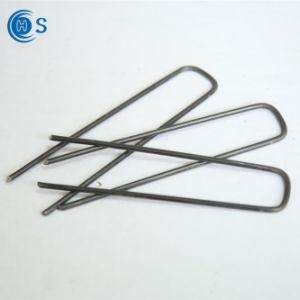 Galvanized U Shape Pins Ground Grass Cloth Steel Nail