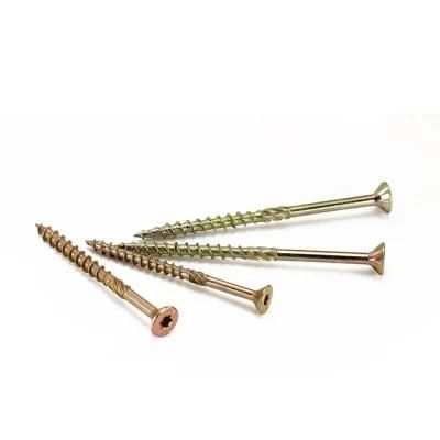 Zinc Weifeng Small Box /Bulk/Bag Hex Head Self Tapping Yellow Screw with ISO