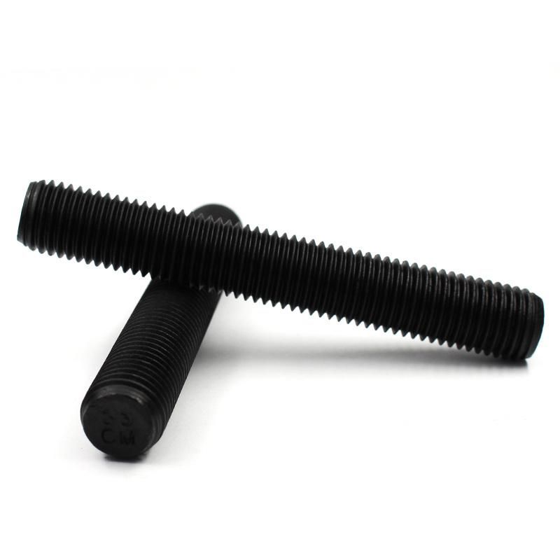 B7 - Full Threaded Rod - Black Finish (BRIGHT FINISH)