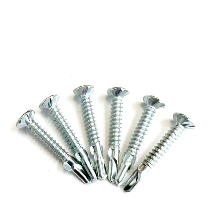 Drill End Cross Large Flat Head/Drill End Wire Tapping Self Drilling Dovetail Screw
