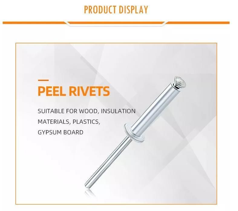 Tnn Step Semi Tubular Rivet Semi Tubular Rivets Long 22mm Semi-Tubular Rivet