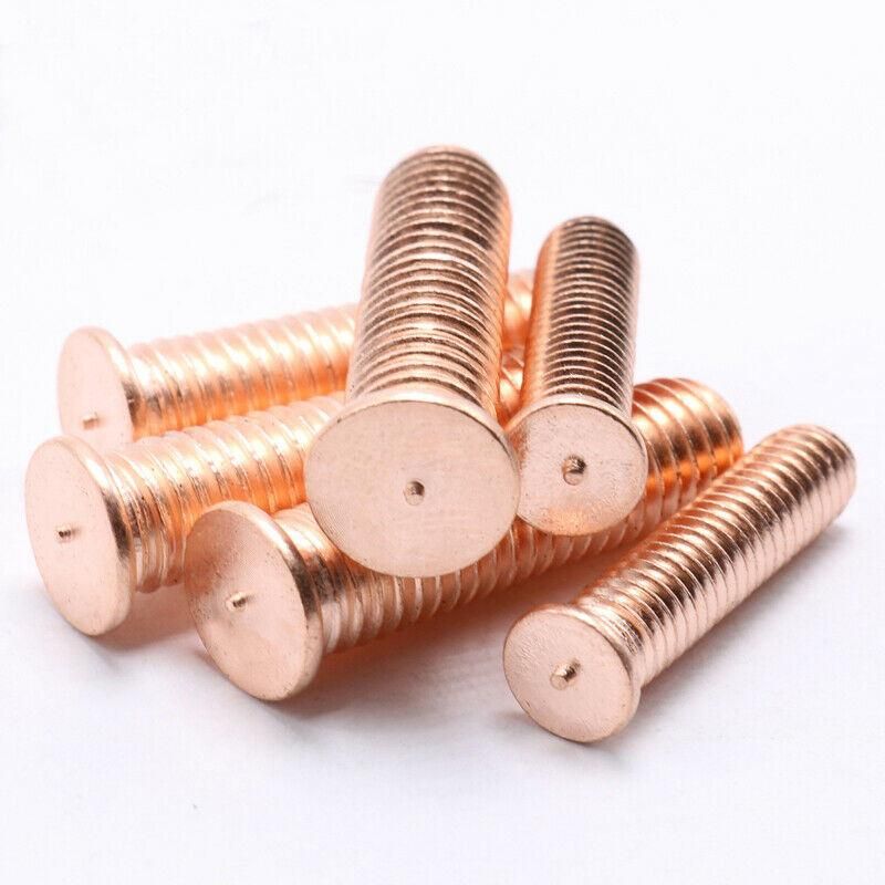 M6 M8 ISO13918 Fh DIN Copper Plated Steel Stud Spot Welding Screws