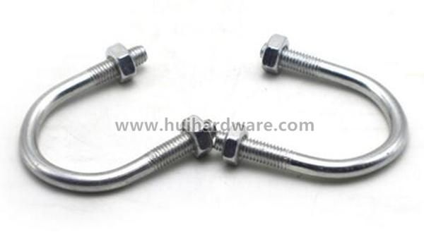 Stainless Steel DIN 3570 U Bolt with Washer and Nut