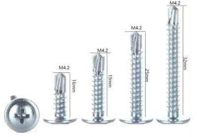 OEM 3.5mm-6.5mm Tianjin Self Tapping Wood Screw/Roofing Screw/Machine Screw/Tornillo Machine Screw with GS