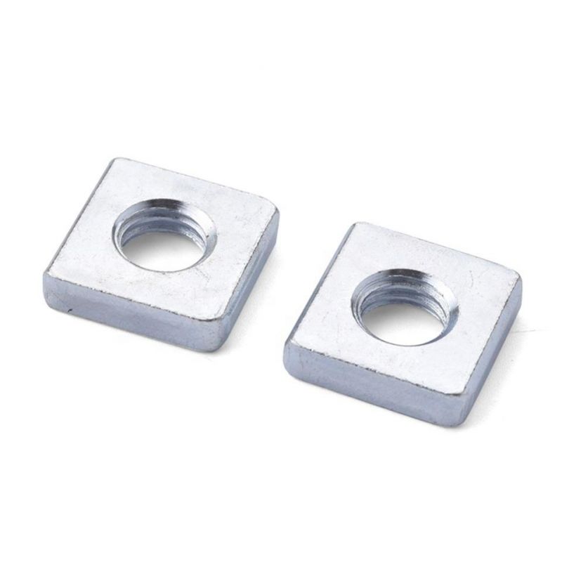 Wholesale Customized M4 M5 M6 M8 M10 1/4-20 Carbon Steel Square Economical T Slot Nut for Aluminum Profile