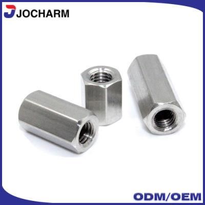 DIN6334 M16 Stainless Steel Long Connecting Hexagon Nut