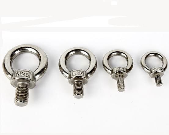 Stainless Steel DIN580 Lifting Eye Bolt, Rigging Lifting Eye Bolt