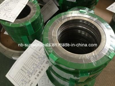 Spiral Wound Gasket with Green Epoxy Coated