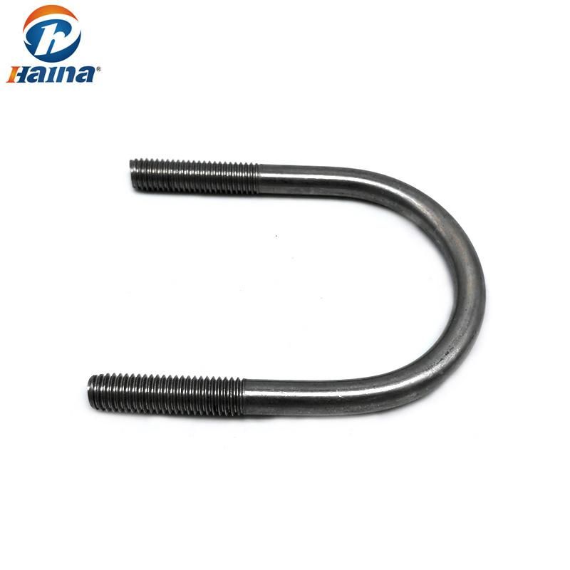 DIN3570 SS304 Ss316 8.8 B7 B7m Grade U Bolt