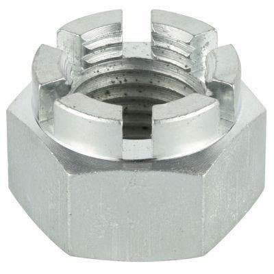 DIN935 Carbon Steel Castle Nut with Galvanized