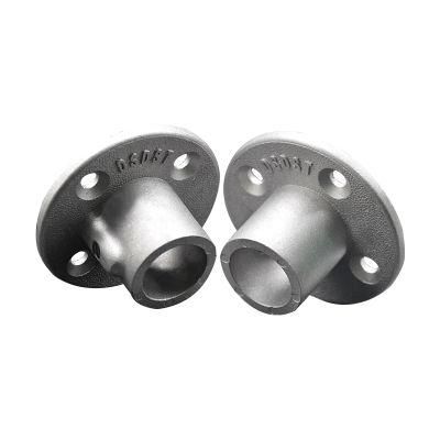 Black Color Aluminum Alloy 1&quot; 33.7mm Pipe Clamps Key Clamps Easy Connection Fittings for DIY Furniture Home Decorative