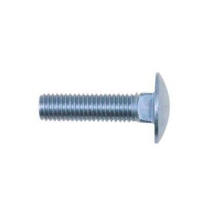 Galvanized Zinc Plated Steel DIN603 Cup Mushroom Head Square Neck Carriage Bolts M5 M6 M8 M10 M12 M14 M16 M20