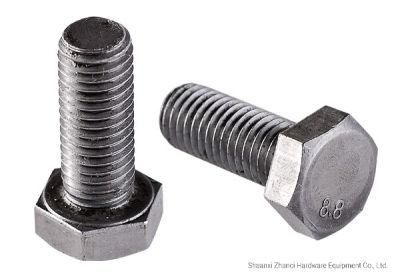 Fastener DIN 931 933 M16 Stainless Steel Hexagon Hex Bolt