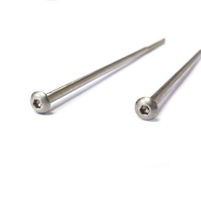 Stainless Steel Extra Long Button Head Hexagon Socket Allen Machine Screws Bolts