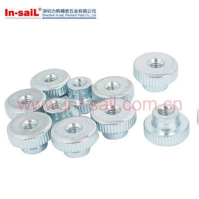 M4 Anodized Knurled Thumb Nuts Thin Type