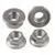 Stainless Steel Blue Zinc Plated DIN6923 Hex Serrated Flange Nuts