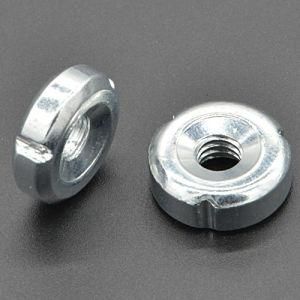 Round Slotted Nuts with Zinc Plated (CZ269)
