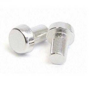 Pure Silver Solid Round /Flat Head Contact Tips /Contact Rivets