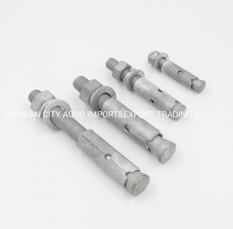 Hot DIP Galvanized Steel 3/4*6 Set Anchor in China Manufacturer
