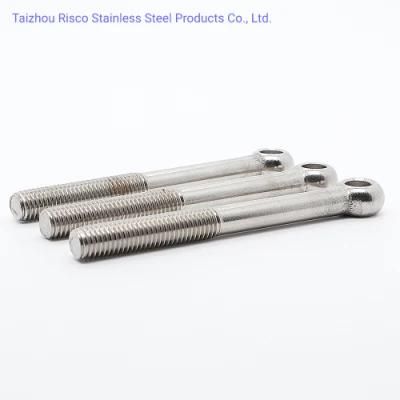 DIN/GB/ASTM Stainless Steel 304/316 Full Size High Quality Fastener Eye Bolt