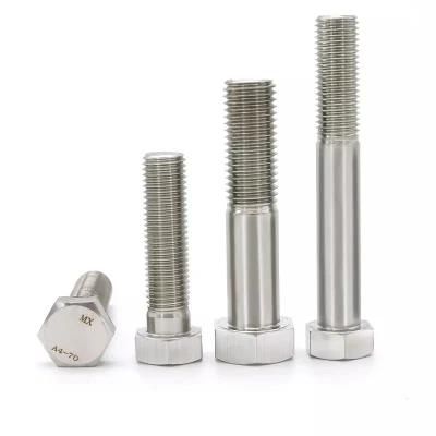 High Quality DIN933 Stainless Steel Hex Head Bolt