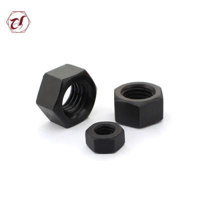 Yellow Zinc Plated Gr4 Hex Nuts Carbon Steel Hex Nuts