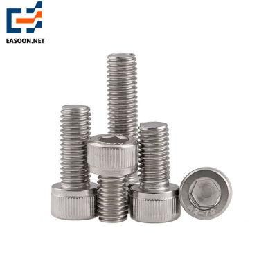 M6 M8 Stainless Steel 304 A2-70 Allen Key Head Bolt with Hex Socket