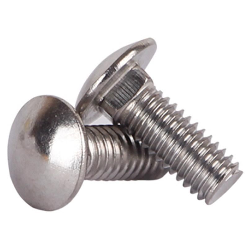 Stainless Steel A2/316 Square Neck Round Head Carriage Bolt
