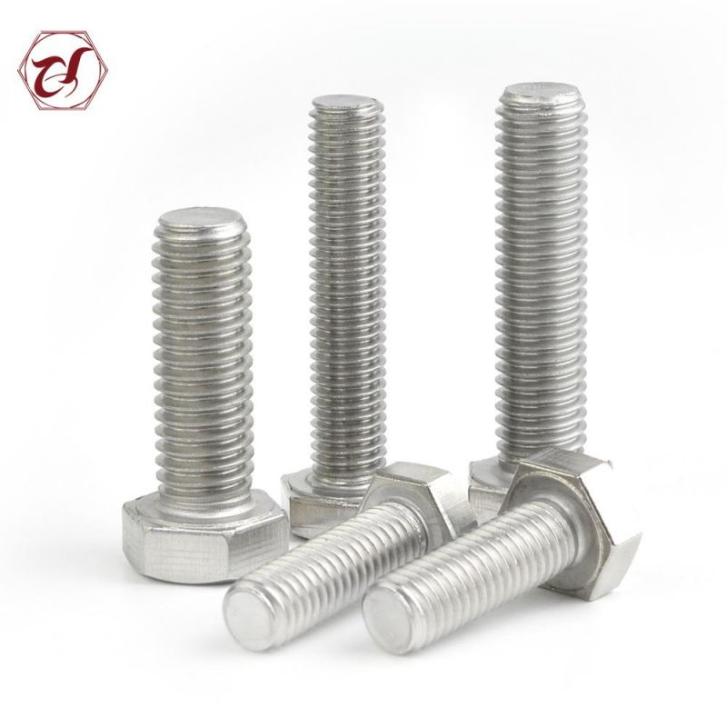 Flat Head Stainless Steel Screw 304 Hexagon Bolt/SS316 Hex Bolt /A2-70 Hex Bolt