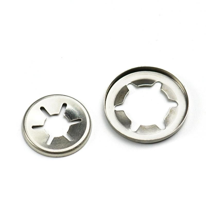 OEM High Quality Stainless Steel Dome Star Shaped Lock Washer/Fender Washer