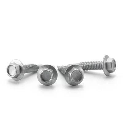 Zinc Plated Hexagon OEM or ODM Hexagonal Head Self-Drilling Screw