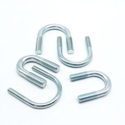 Square U-Bolts 3/8*40*115 Galvanized Bent Bolts in Korea