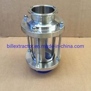 3A Stainless Steel 2inch Pipe Sight Glass with Protection Net