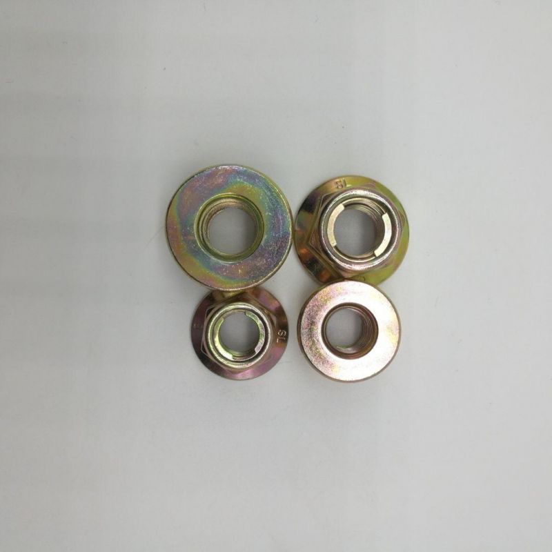 Hex Flange Nut Flange Nut Hex Nut Flanged Lock Nut