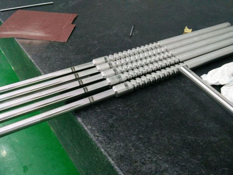 High Precision CNC Machined Stainless Steel Self Reversing Screw Shaft
