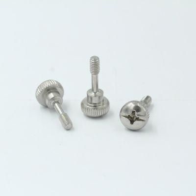 Slotted Big Head Cross Semi-Threaded Screw