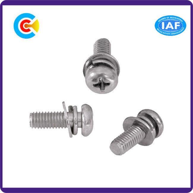 Phillips Flat Head Long Screw M8 Half Thread Screw