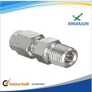 Stainless Steel Hex Head Bushing Reducer Pipe Fitting 3/4&quot; NPT Male &times; 1/2&quot; NPT Female