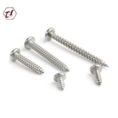SS304 SS316 A2 Pan Head Stainless Steel Screw