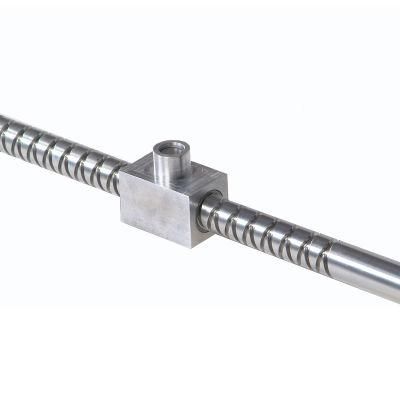 CNC Machined Stainless Steel Self Reversing Oil Press Screw Shaft