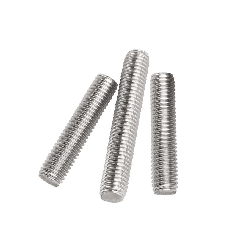 Threaded Rod Factory Carbon Steel/Stainless Steel /Brass DIN975 DIN976 ANSI ASTM Thread Rod with Hex Nut/Threaded Bar/Thread Bar/Stud Bolts Grade A193 B7