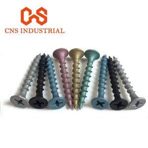 Black Phosphate Fine or Coarse Thread Corrugated Nails Thread Screw Drywall Screws