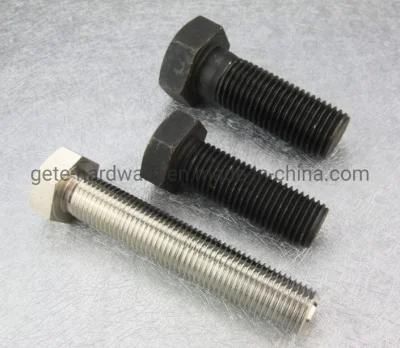 China Fastener Hex Bolt Zinc Plated Carbon Steel DIN933 DIN931