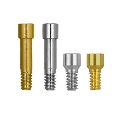 High Precision Small Titanium Alloy Implant Abutment Medical Dental Implant Abutment