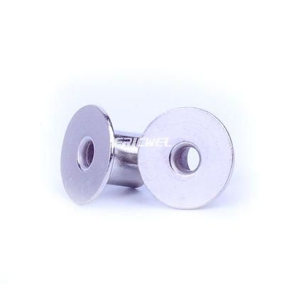 Flat Head Semi-Tubular Rivets Quality Metal Fasteners 10*17