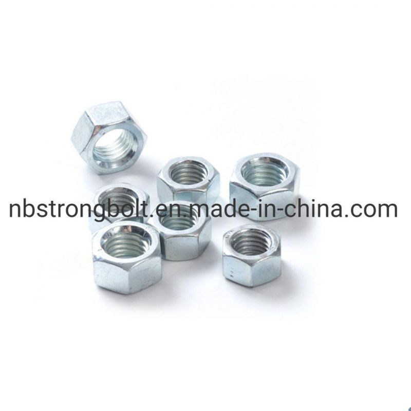 Hex Nut Class 8 with Zinc