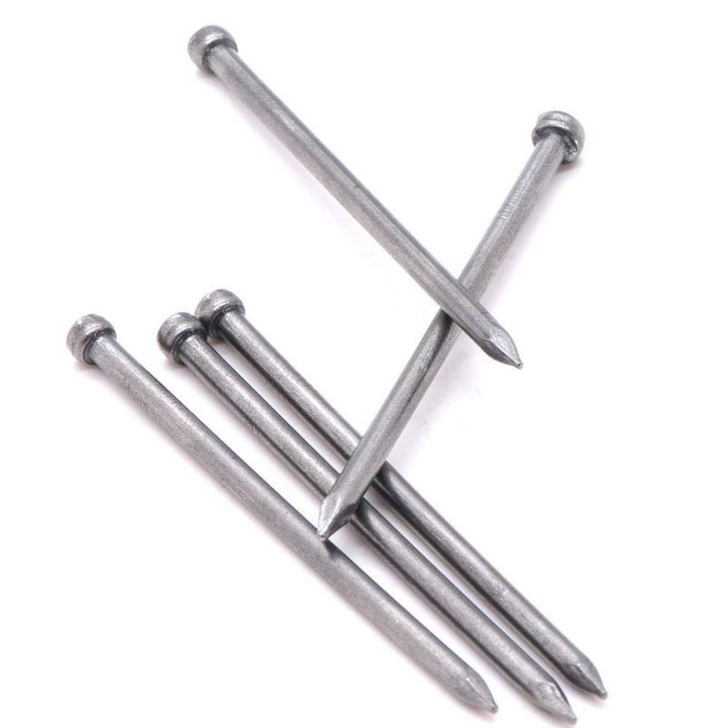 China Factory Wholesale Finishing Lost Round Head Headless Nails