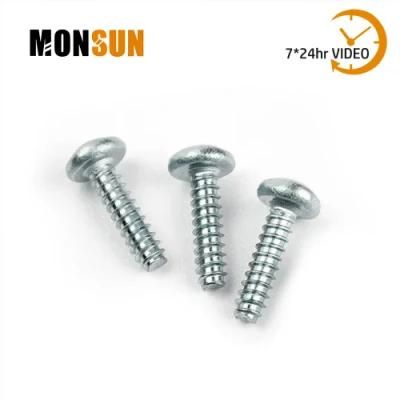 Case Hardened Steel Metric Pozi Pan Head Type B Self Tapping Screw