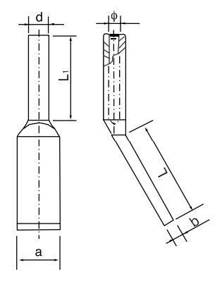 Terminal Connectors Type Sy, Compression Type, Group B